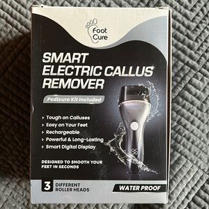 Electric Callus Remover plus 7pc accessories included